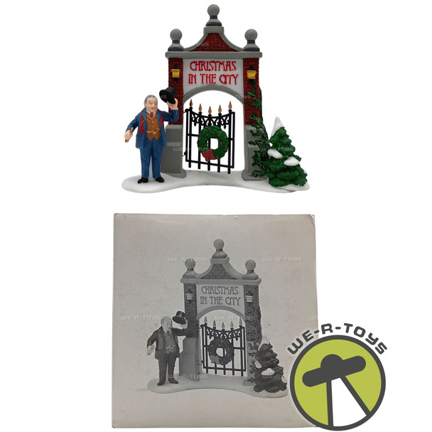 Department 56 A Key to the City Christmas in the City Sign 58893