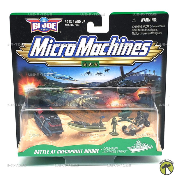 Micro Machine G.I. Joe Battle at Checkpoint Bridge 1999 Hasbro #79885