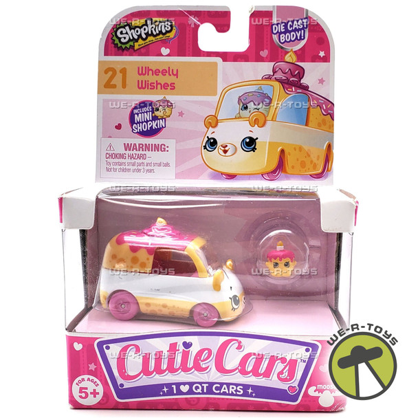 Shopkins Wheely Wishes 21 Cutie Car Vehicle 2016 Moose Toys #56585
