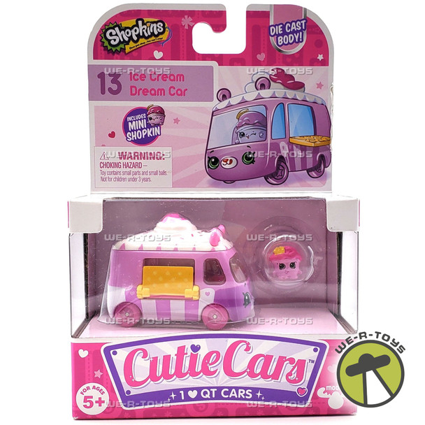 Shopkins Cutie Cars 13 Ice Cream Dream Car 2016 Moose Toys #56588