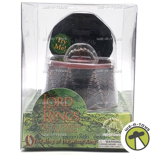 LOTR Fellowship of the Ring The Ring of the Witch King Replica with Light-Up Box