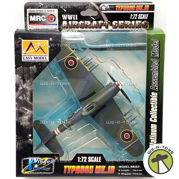 Easy Model WWII Aircraft Series Typhoon MK.IB Vehicle Platinum Collectible MRC