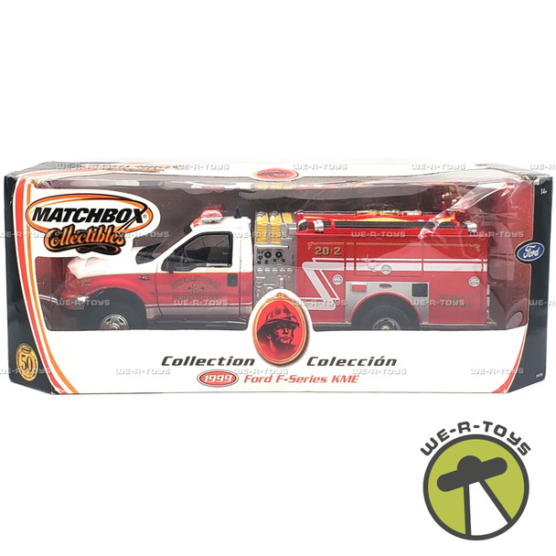 Matchbox Collectibles 1999 Ford F-Series KME 2001 Mattel #95696