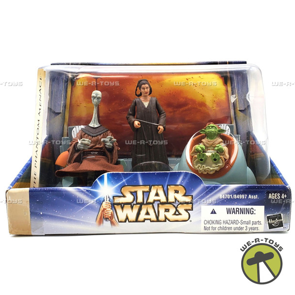 Star Wars Jedi High Council Featuring Yarael Poof, Depa Billaba & Yaddle Figures