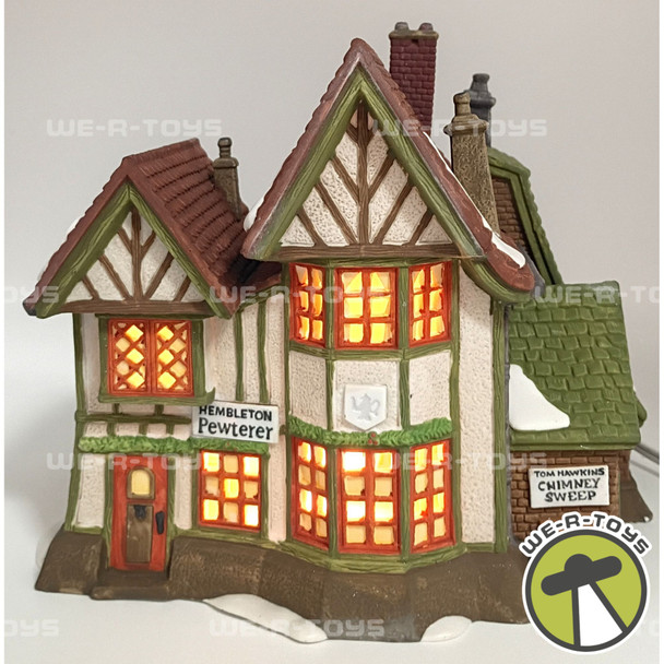 Department 56 Hembleton Pewterer Dicken's Village Series 5800-9 Lighted Building