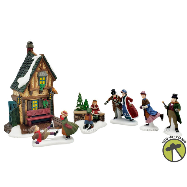 Department 56 Ashley Pond Skating Party Dickens' Village Series 58405
