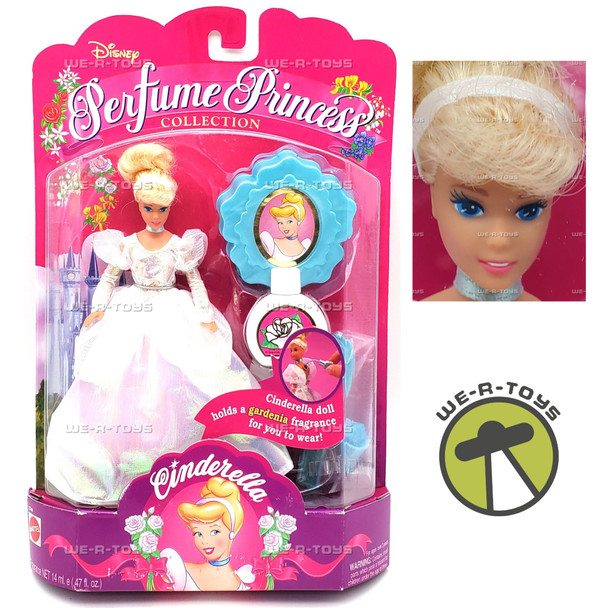 Disney Perfume Princess Collection Cinderella Gardenia Fragrance Mattel #12746