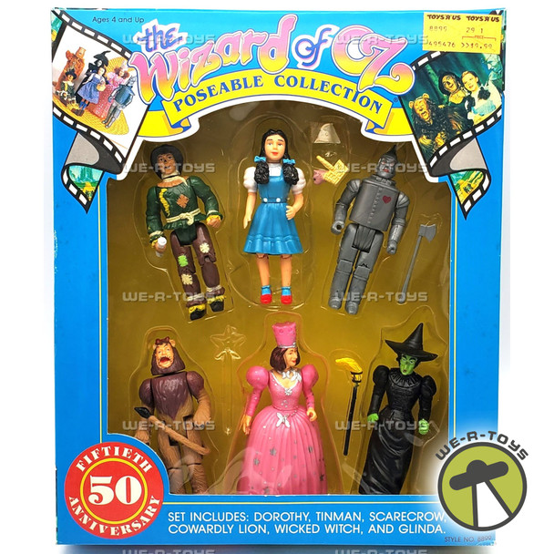 The Wizard of Oz Poseable Collection 50th Anniversary Multi Toys Corp No. 8899