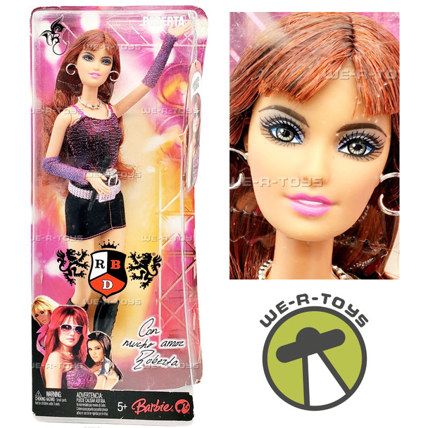 Barbie Rebelde Roberta Doll 2007 Mattel N0228