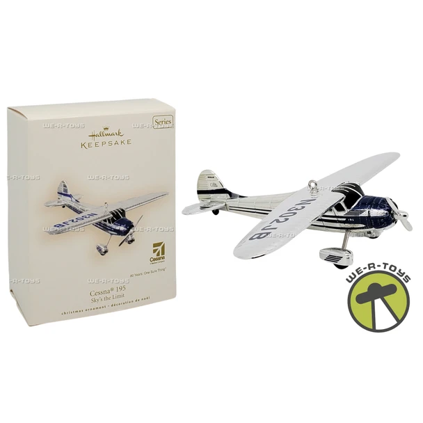 Hallmark Keepsake Cessna 195 Sky's the Limit Christmas Ornament QX2377