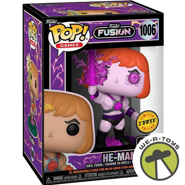 Funko Pop! Games 1006 CHASE He-Man Masters of the Universe Vinyl Figure