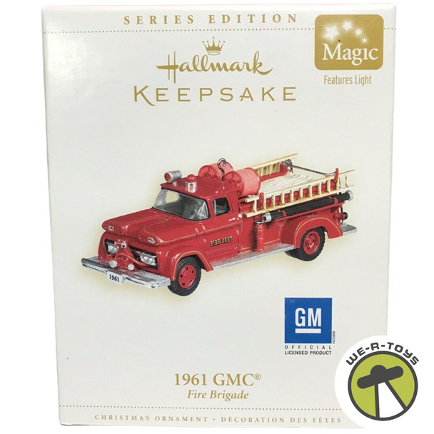 Hallmark Keepsake 1961 GMC Fire Brigade Ornament 2006 QX2326