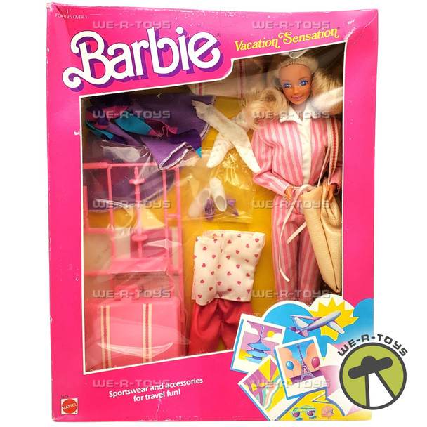 Barbie Vacation Sensation Doll with Sportswear and Accessories 1988 Mattel #1675