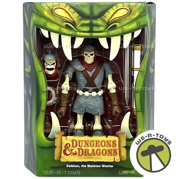 Dungeons & Dragons Ultimates Dekkion Skeleton Warrior Action Figure Super 7