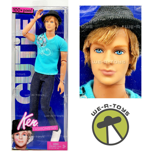 Barbie Fashionistas Ken Hottie/Cutie Doll 2009 Mattel T3188