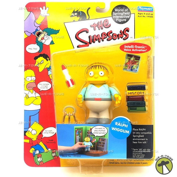 The Simpsons Interactive World of Springfield Figure Ralph Wiggum #199202