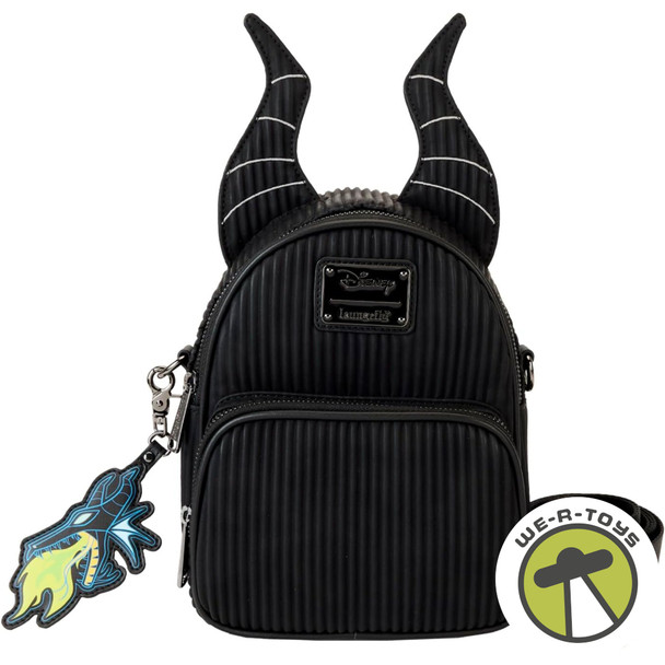 Disney Villains Malificent Convertible Mini Backpack Loungefly