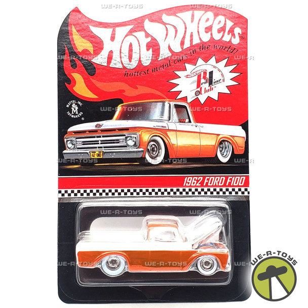 Hot Wheels RLC Exclusive 1962 Ford F100 Orange Vehicle 2021 Mattel #GXJ18