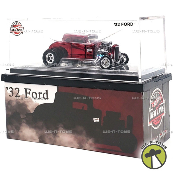 Hot Wheels RLC Exclusive 32 Ford Red Vehicle 2021 Mattel #HGW19