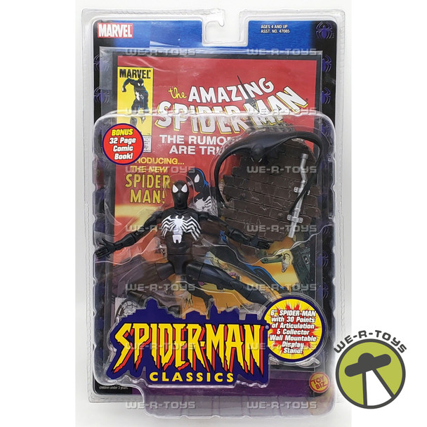 Marvel Spider-Man Classics Black Costume Action Figure 2000