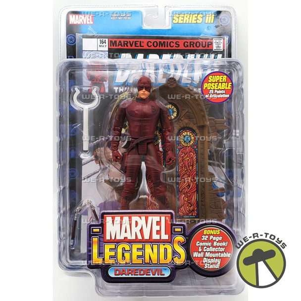 Marvel Legends Series 3 Daredevil Action Figure 2002 Toy Biz 70191
