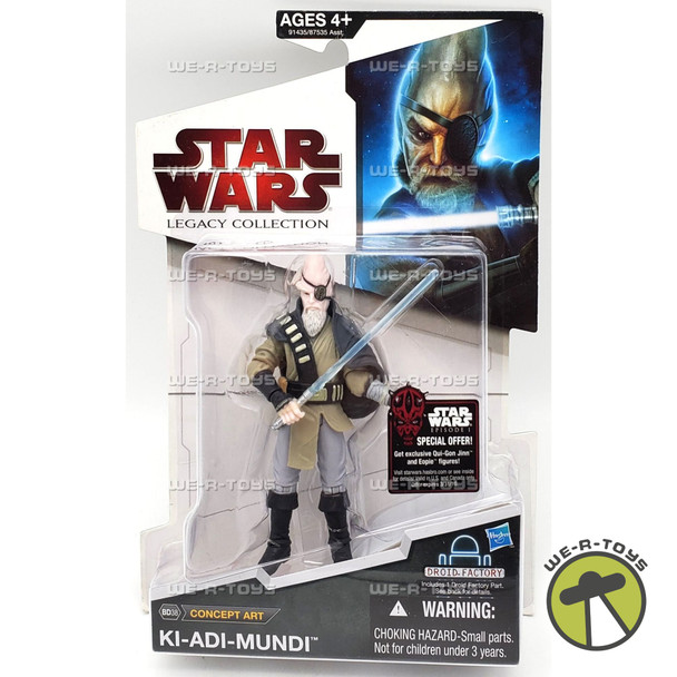 Star Wars Legacy Collection Ki-Adi-Mundi Action Figure 2009 Hasbro #91435