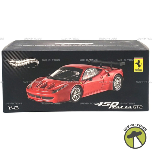 マテル HOTWHEELS ELITE フェラーリ 458 ITALIA GT2 1/18 Ferrari 458 GT2 Hotwheels Elite model full review - YouTube