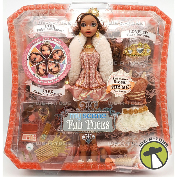 Barbie My Scene Fab Faces Madison Doll 2006 Mattel #J1138