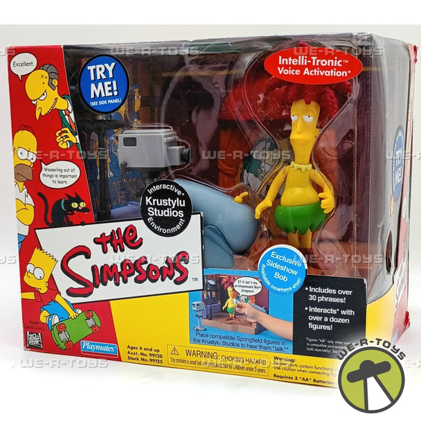 The Simpsons Krustylu Studios Interactive Environment 2000 Playmates 99125
