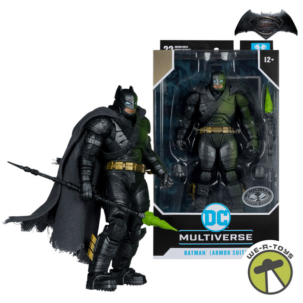 DC Multiverse Batman Armored Suit Batman V Superman Chase Platinum Edition