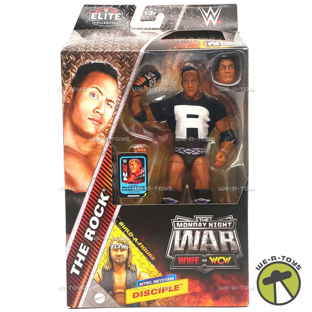 WWE Elite Collection The Rock Action Figure with Accessories 2024 Mattel #HVJ21