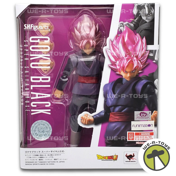 Dragon Ball Super Goku Black Super Saiyan Rose Action Figure S.H.Figuarts