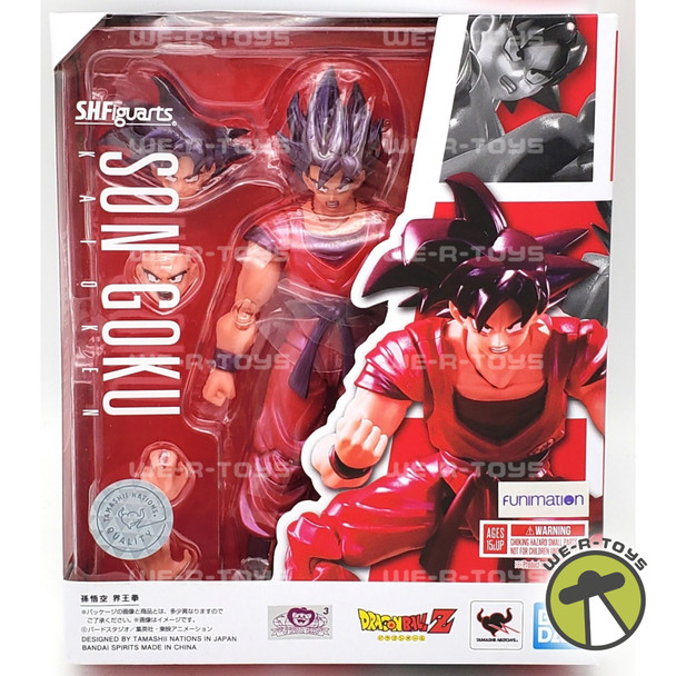 Dragon Ball Z S.H.Figuarts Son Goku Kaioken Action Figure Tamashii Nations