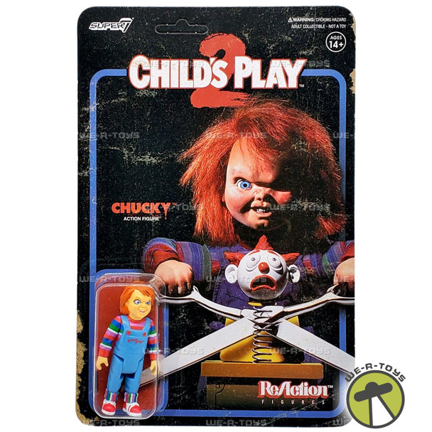 Child's Play 2 Chucky Reaction Action Figure SUPER7 80926
