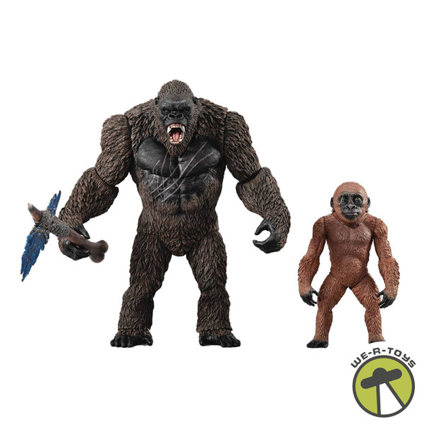 Godzilla X Kong New Empire Ultimate Article Monsters Kong with Suko Figures