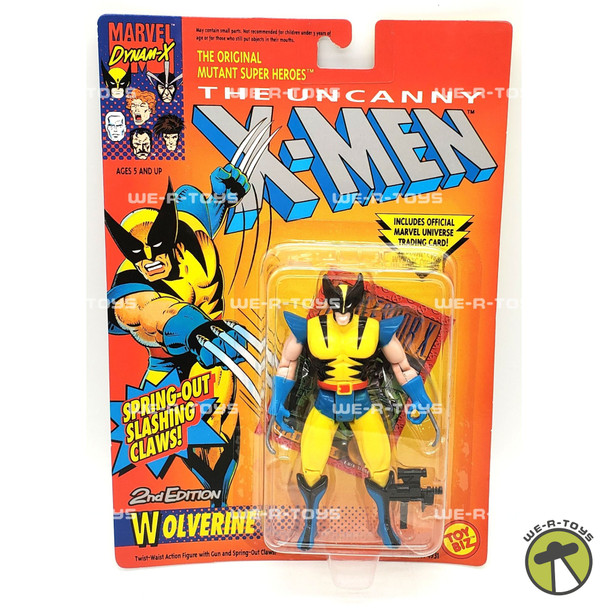 Marvel The Uncanny X-Men Wolverine Action Figure 1992 Toy Biz #49312
