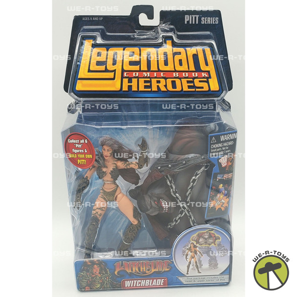 Legendary Comic Book Heroes Witchblade Figure PITT Series 2007 Marvel Toys 95006