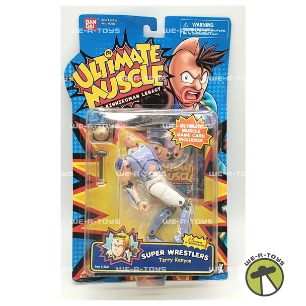 Ultimate Muscle Kinnikuman Legacy Super Wrestlers Terry Kenyon Figure Bandai