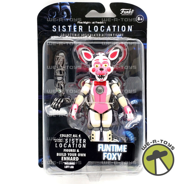 Five Nights at Freddy's Sister Location Funtime Foxy 5" Funko Action Figure 2023