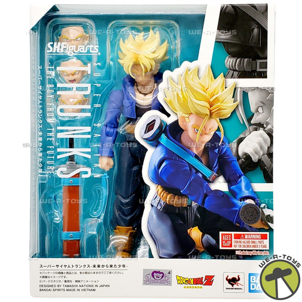 S.H.Figuarts Dragon Ball Z Super Saiyan Trunks The Boy from The Future Figure