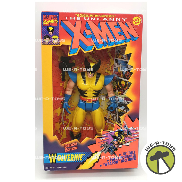 Marvel The Uncanny X-Men 10 Inch Deluxe Edition Wolverine Figure 1993 #49765