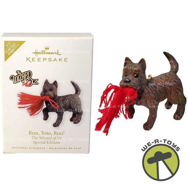 Run Toto Run Wizard of Oz Limited Edition 2010 Hallmark Ornament