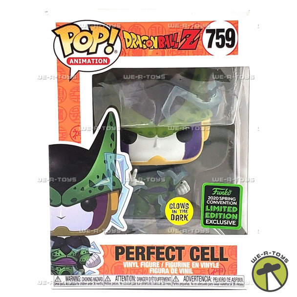 Funko Pop! Animation Dragonball Z Perfect Cell 2019 Vinyl Figure #759