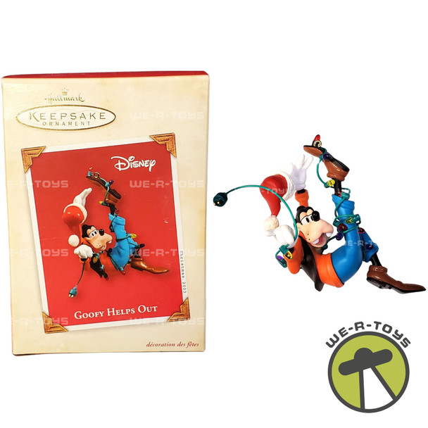 Disney Goofy Helps Out Ornament 2003 Hallmark Keepsake