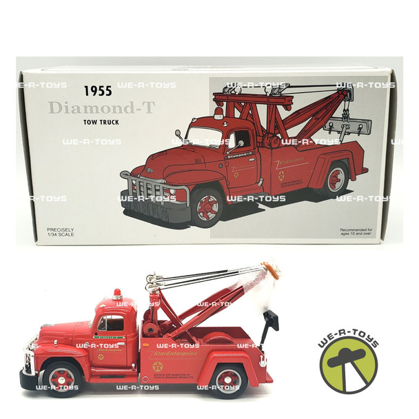 First Gear Texaco Star Enterprise 1955 Diamond-T Tow Truck 1996 #18-1941