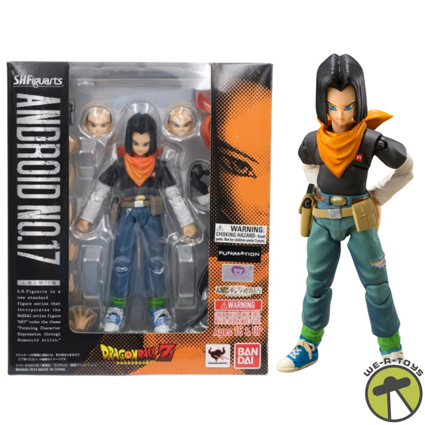 S.H. Figuarts Dragon Ball Z Android 17 Event Exclusive Color Edition Bandai