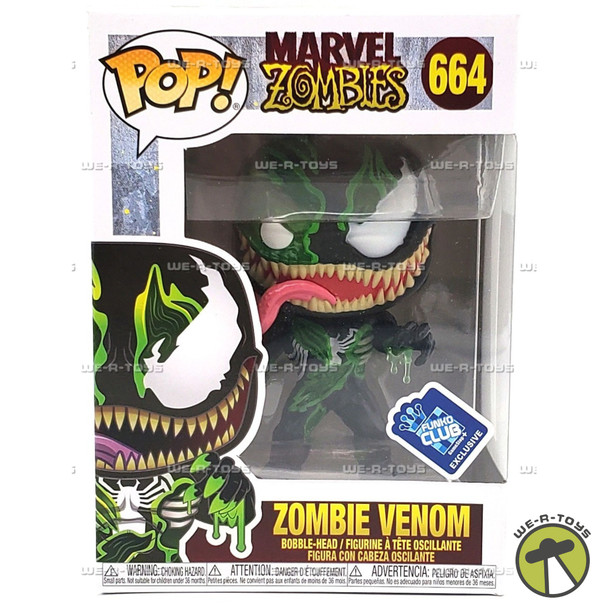 Funko Pop! Marvel Zombies Zombie Venom 2020 Vinyl Figure #664