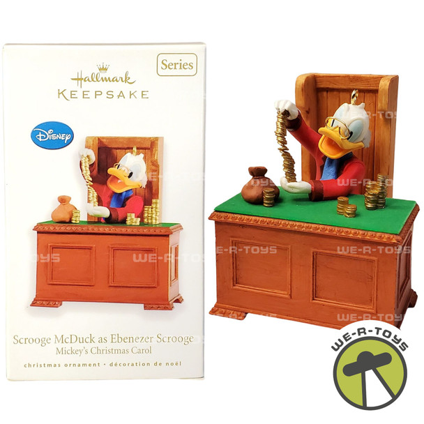 Scrooge McDuck as Ebenezer Scrooge Ornament Mickey's Christmas Carol Hallmark