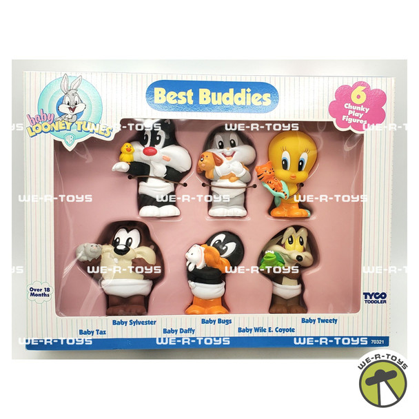 Baby Looney Tunes Best Buddies Play Figures 1996 Tyco #70321