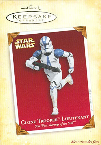 2005 Star Wars Hallmark Keepsake Clone Trooper Lieutenant Ornament